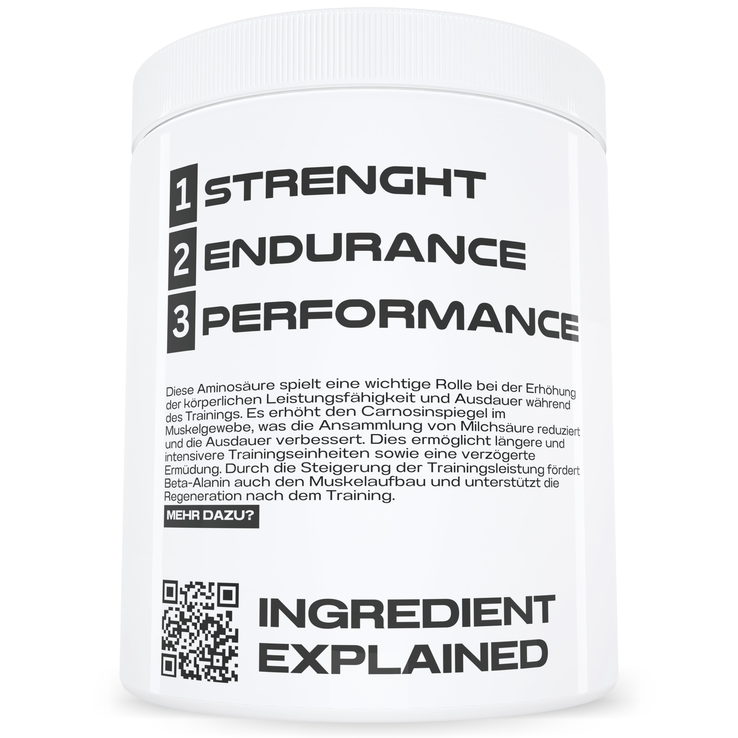 BETA ALANIN - Aceus Nutrition