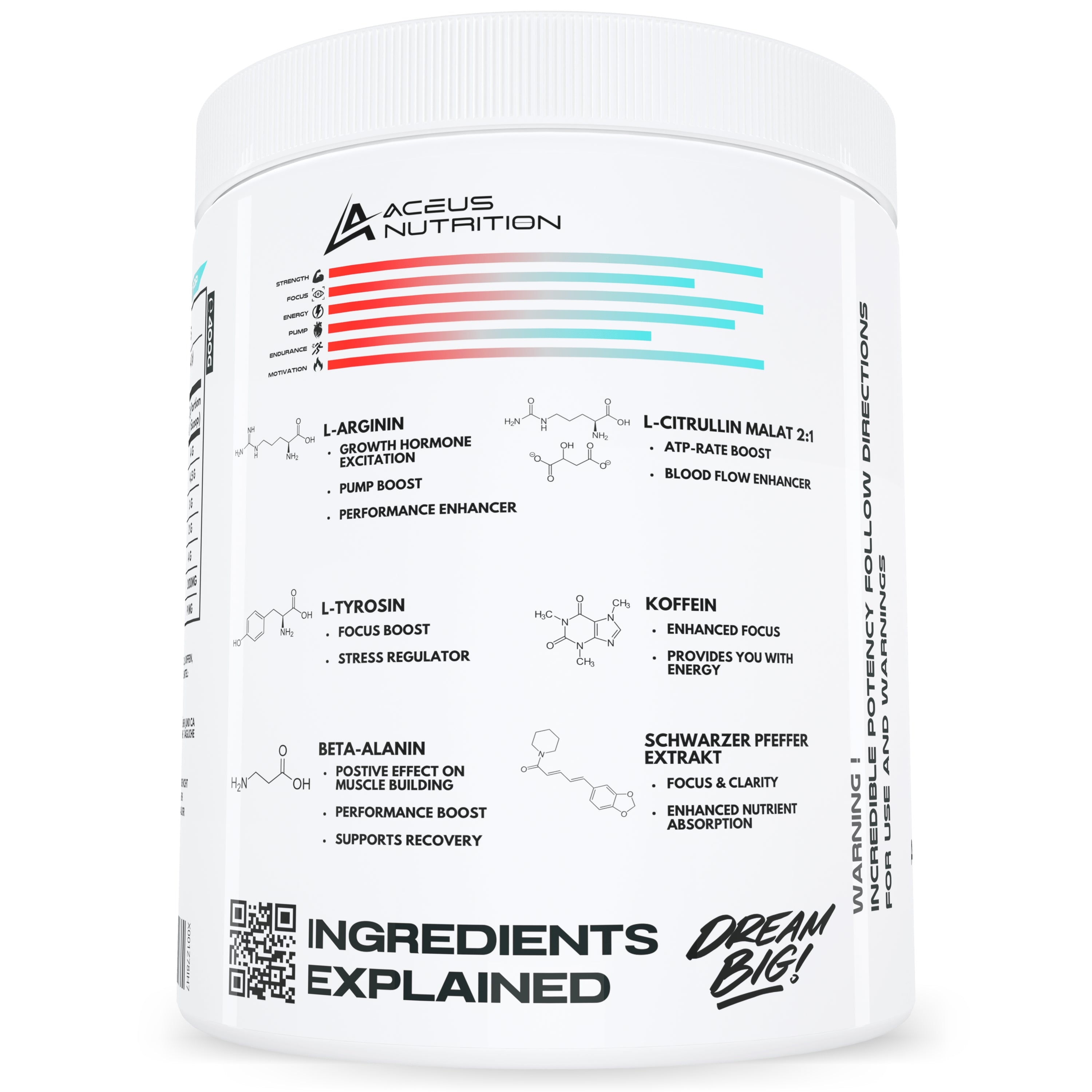 ADVANCED PRE ROCKET POP - Aceus Nutrition