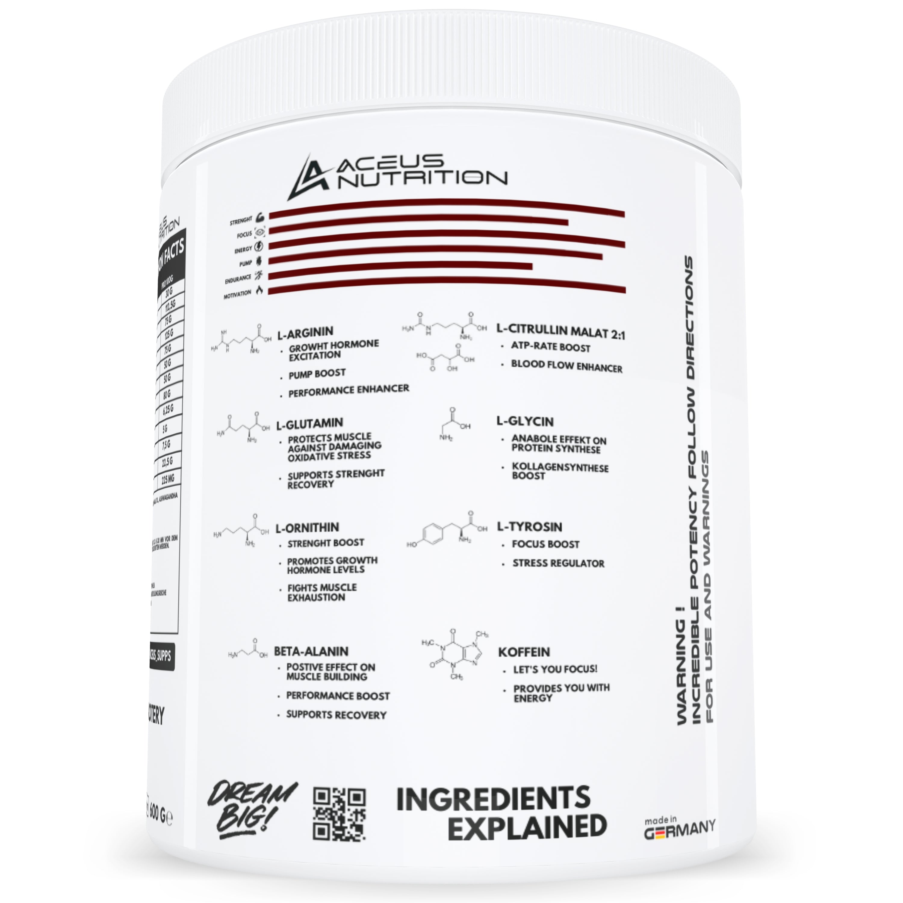 LOADED PRE ROCKET POP - Aceus Nutrition