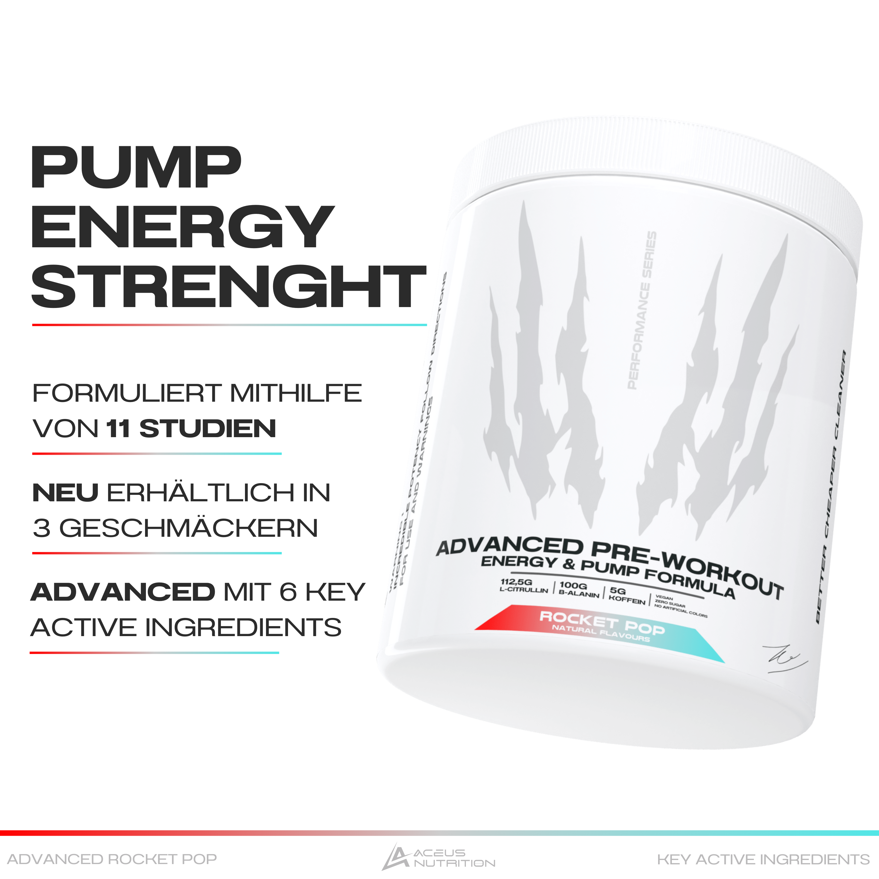 ADVANCED PRE ROCKET POP - Aceus Nutrition